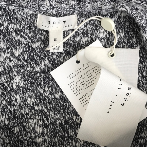 NEW Soft Joie Sweater Dress in Caviar - Picture 4 of 4